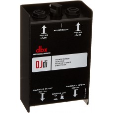 DBX DJDI Passive 2-Channel Passive Direct Box w/ Line Mixer