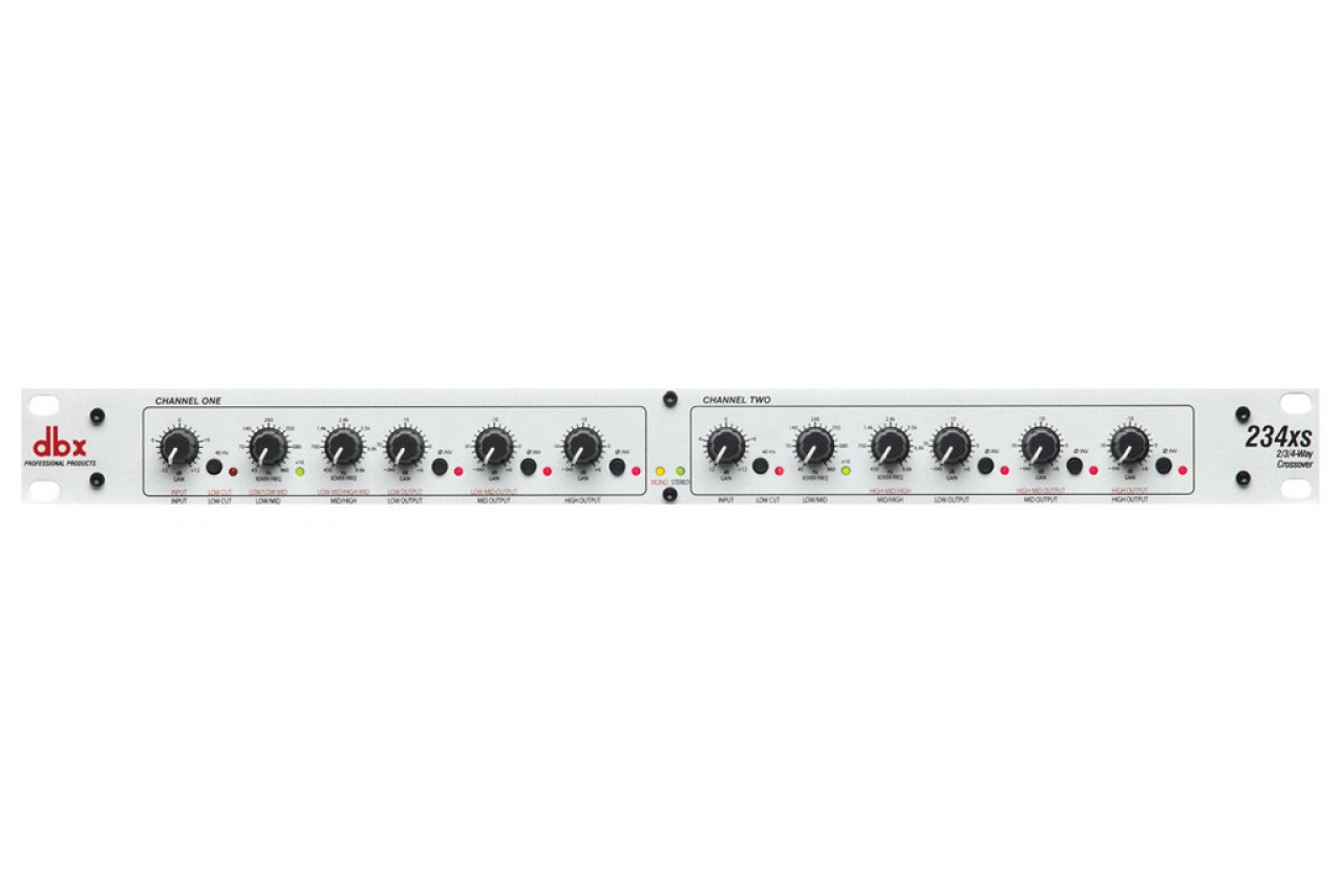 dbx 234XL チャンネルデバイダー クロスオーバー 3way Dbx 234xl Stereo Crossover 2/3 Way, Mono 4-Way/tested Before