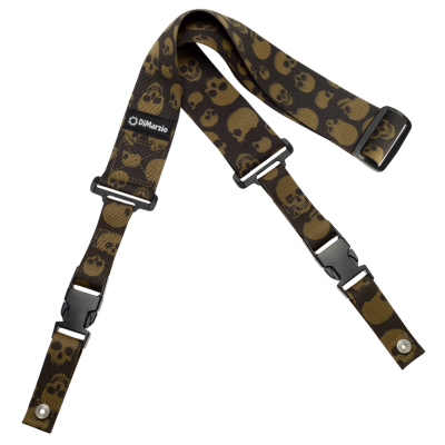 DiMarzio DD2200MGSK CORDURA® CLIPLOCK® Guitar Strap (Camo Skulls)
