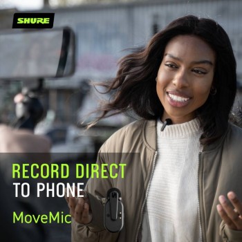 Shure's MoveMic: high-quality audio for content creation