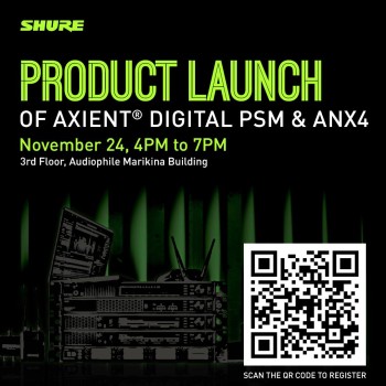 Shure Product Launch - Axient Digital PSM & ANX4