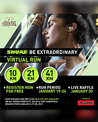 Shure Be Extraordinary Virtual Run! 