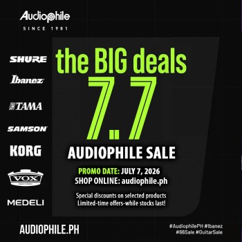Audiophile-Lazada The BIG Deals 7.7 Sale