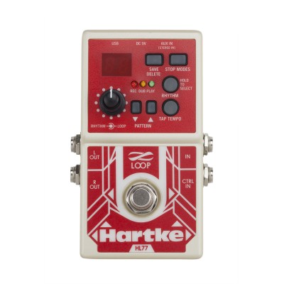Hartke HL77 - Looper Pedal w/ FREE Samson CM40 chromatic tuner / metronome