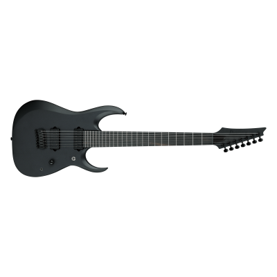 Ibanez RGDRB71-BKF (7 String) Iron Label Electric Guitar