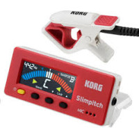 KORG Slimpitch RW (SLM-1CM RW) Chromatic Tuner 