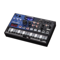 KORG volca nubass Vacuum Tube Bass Synthesizer