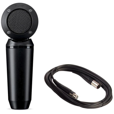 SHURE PGA181-XLR SIDE-ADDRESS CARDIOID CONDENSER MIC SHURE PGA181-XLR SIDE-ADDRESS CARDIOID CONDENSER MIC