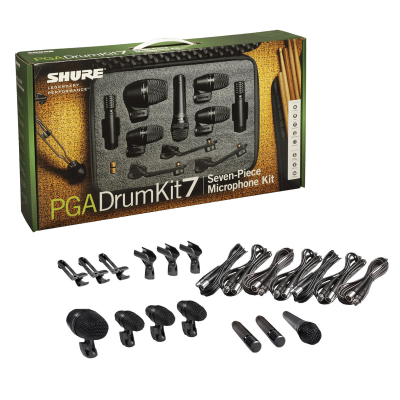 SHURE PGADRUMKIT7 7pc. DrumKit Mic