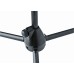 Quik Lok A/496 Short mic stand w/ tripod base, tele boom & swivel. 