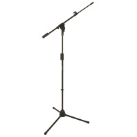 Quik Lok A/514 ProSeries Mic Stand w/ cast-alloy tripod base, telescopic boom & metal swivel