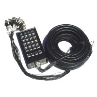 Quik Lok BOX/641-30K Stage Box Multicore – 30m – 20 Input/4 Output