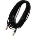 Quik Lok JUST MF 10 SL Microphone Cable - Black - 10m (XLR Female - XLR Male)