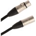 Quik Lok JUST MF 10 SL Microphone Cable - Black - 10m (XLR Female - XLR Male)