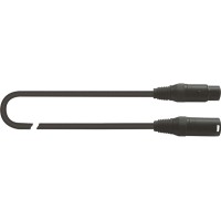 Quik Lok MCR/611-9BK Microphone cable - Black - 9.0m