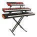 Quik Lok QL-723 double-brace, triple-tier "X" keyboard stand