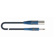 Quik Lok RKSM/310-4,5 Mic Cable - XLR male to mono phone plug - 4.5m