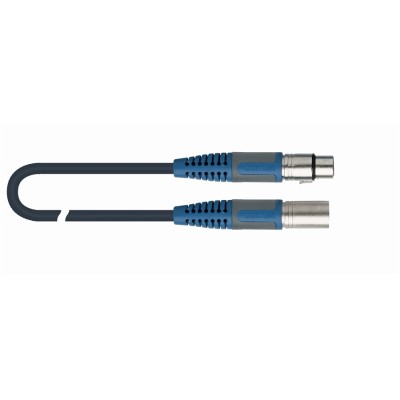 Quik Lok RKSM/340-1 Cannon XLR-F to XLR-M - 1m