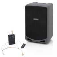 Samson Expedition XP106wDE Rchrgble Portable PA w/ Headset & BT