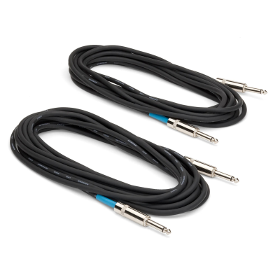 Samson IC20 20' Instrument Cable 2-Pack