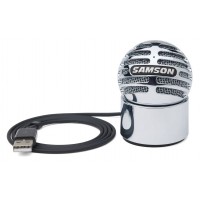 Samson Meteorite - Ultra-Compact USB Condenser Microphone with Magnetic Base