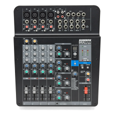 Samson MixPad MXP124FX 12-Input Analog Stereo Mixer with Effects and USB