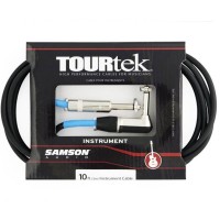 Samson TIL10 - 10-ft Instrument Cable with 1 Right Angle Connector