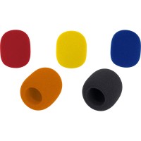 Samson WS1C - Microphone Windscreen (5-Pack, Mixed Colors)