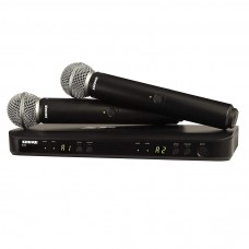 SHURE BLX288A/SM58 Dual Channel Handheld Wireless System