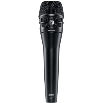 SHURE KSM8/B Dualdyne Dynamic Vocal Mic (Black) SHURE KSM8/B Dualdyne Dynamic Vocal Mic (Black)