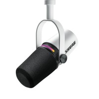 SHURE MV7+-W - Podcast Microphone OBS Certified