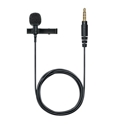 SHURE MOTIV™ MVL/A Omnidirectional Lavalier Mic SHURE MOTIV™ MVL/A Omnidirectional Lavalier Mic