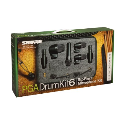 SHURE PGADRUMKIT6 Drum Microphone Kit
