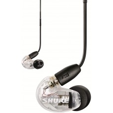 SHURE AONIC 215 Wired Sound Isolating Earbuds (Clear)