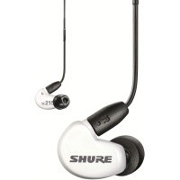 SHURE AONIC 215 Wired Sound Isolating Earbuds (White)