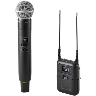 SHURE SLXD25/SM58-G58 - Portable Wireless System With SM58 Handheld Transmitter