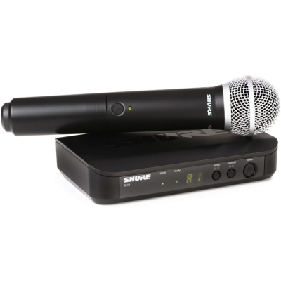 SHURE BLX24A/PG58 Handheld Wireless System