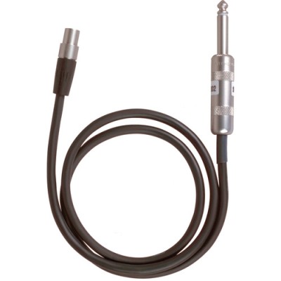 SHURE WA302 1/4" Instrument to TA4F Cable for Shure Bodypack