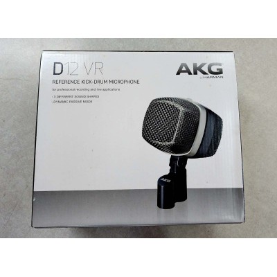 AKG-D12VR - Reference large-diaphragm dynamic microphone (Clearance Sale)