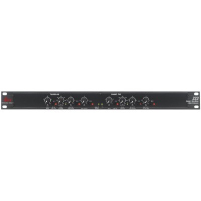 DBX 223V/SV Stereo 2-Way/Mono 3-Way Crossover DBX 223V/SV Stereo 2-Way/Mono 3-Way Crossover