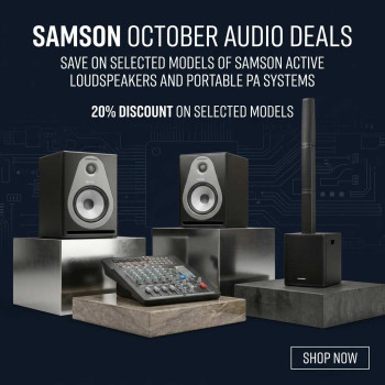 Samson October Audio Deals