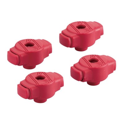 TAMA QC8RB4 Quick-Set Cymbal Mate / Red (4 pcs/set)